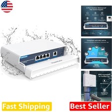 Outdoor Gigabit PoE Network Switch | 5-Port | 78W |  Waterproof | VLAN picture