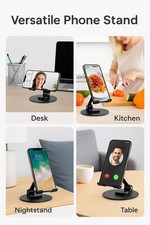 Uncaged Ergonomics 360° Swivel Rotating Adjustable Phone Stand - B15 picture