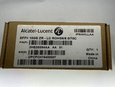 Alcatel-Lucent 3HE05894AA AA 01 SFP+ 10GE ZR-LC 10G 80km Optical Transceiver picture