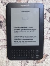 Amazon Kindle Keyboard (3rd Generation) 4GB, Wi-Fi, 6in - Graphite (D00901) picture