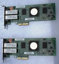 2 x 4Gbit QLogic PX2510401 Dual Port Fiber Channel Card QLE2462-SUN Low profile picture