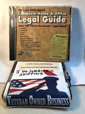The Legal Guide Complete Home And Office Legal Guide / CD- ROM/ New Never Opened picture