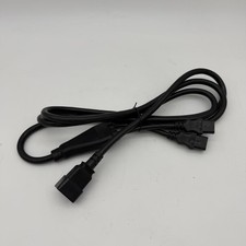 C20 Male to DUAL C13 Female Y Splitter Power Cable 2.5 Meter 12AWG for ASIC picture
