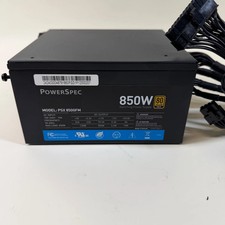 PowerSpec PSX 850GFM 80 Plus Gold 850W Fully Modular Power Supply picture