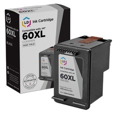 LD Reman Replacement for HP 60XL CC641WN High Yield Black Ink Cartridge picture