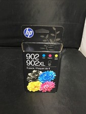 Genuine 902 XL Black & 902 Standard Color C/M/Y 4 Pack (Expires 12-2027) NEW picture