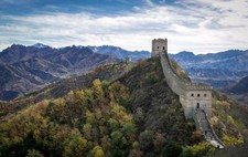 Landscape great wall of china Custom Gaming Mat Desk picture