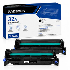 32A CF232A 2PK BK With Chip Drum Unit for M203dw M227fdw M227fdn M203dn M227sdn picture