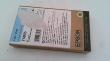 EPSON C13T603500 LIGHT CYAN 220ML ULTRACHROME K3 INK CARTRIDGE picture
