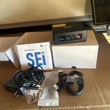 MINISFORUM MINI S Mini PC 8GB RAM 256GB SSD Tested W/ Adapter & Box picture