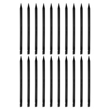 20pcs Plastic Spudger Pry Tool 6x150mm Opening Pry Repair Tool Kit, Black picture