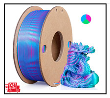 Silk PLA 3D Printer Filament Triple Color Silk PLA Filament 1.75mm 3D Printing 3 picture
