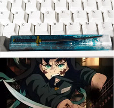 Demon Slayer Resin Keycap DIY 1*6.25u Spacebar OEM Profile For Cherry MX  picture