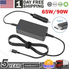 90W 65W USB-C Car Charger for Asus Acer HP Dell Toshiba Lenovo Chromebook Laptop picture