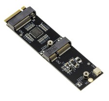 KALEA-INFORMATIQUE M.2 2280 to NVMe SSD 2230 Adapter + M.2 E Key WiFi picture