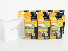 Casio TR-18BK 3P Black Ink Ribbon Cassette for CW Disc Title Printer set of 10 picture