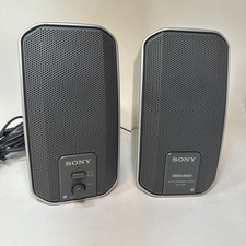 Sony SRS-A202 Desktop Speakers Bass Reflex 10 w 4 Ohm Powered Portable Mega Bass picture