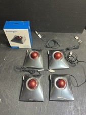 Lot of 5 M01026 SlimBlade USB Wired Ergonomic Trackball Mouse K72327 Kensington picture