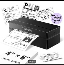 Tenspeed  Mobile Thermal Label Printer Bluetooth 4x6 For Postage & Parcel Label picture