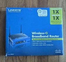 Linksys WRT54G v8 Wireless Broadband Router 2.4GHz 4-Port DD-WRT C4 picture