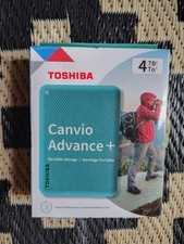 Toshiba Canvio Advance Plus 4 TB Portable Hard Drive - External - Green picture
