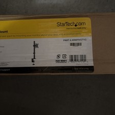 StarTech Single Monitor Desk Mount Adjustable Single Monitor VESA Mount 8kg. New picture