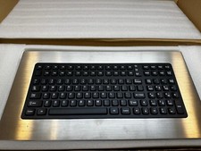 NEW Ikey keyboard PM-1000-PS2 Keyboard Stainless Steel Panel Mount PS2 picture