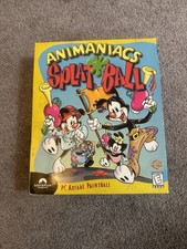 Animaniacs Splat Ball PC Arcade Paintball Southpeak Rare Sealed Big Box Windows picture