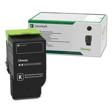Lexmark C251UK0 Black Ultra High Yield Return Program Cartridge Toner, Grey picture