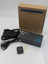 TEETEK 8K 60Hz Dual Monitor KVM Switch 2-Port HDMI 2.1 USB 3.0 STK-S7229H2 picture