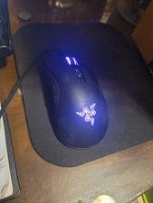 Razer Death Adder Gaming Mouse Hard Wired Color Changing picture