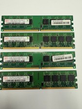 Lot 4x Hynix DDR2 PC2-5300U (2×1GB + 2×512MB) HYMP512U64CP8 / HYMP564U64EP8 picture