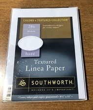 Southworth Colors + Textures Collection 60 Sheets Color- Haze 8 1/2 x 11 picture
