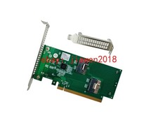 Built-in PCI-E X16 To 2 Port SlimSAS 8i SFF-8654 Adapter PCI-E TO U.2 Nvme US picture