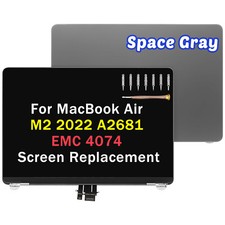 A2681 LCD Screen Replacement Assembly for MacBook Air M2 2022 W/Repair Kit A++ picture