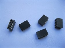 30 pcs SMD SMT 2.54mm 2x5 10pin Female Pin Header Double Row Strip Gold Plated picture