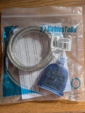 SEALED Cables 2 Go C2G 16899 USB 1284 to DB25 6Ft Parallel Printer Cable Adapter picture