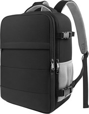 Travel Backpack Flight Approved Bag Men Women, Medium Black picture