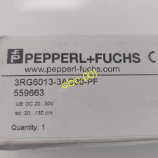 1pcs Pepperl+Fuchs Ultrasonic Sensor 3RG6013-3AC00-PF Inductive Switch Probe picture
