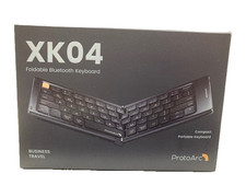 ProtoArc XK04 Foldable Bluetooth Keyboard, Portable, Rechargeable, Compact Light picture