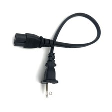 Power Cord Cable for TECHNICS DOUBLE DUAL DECK CASSETTE DECK PLAYER RS-T22 1ft picture