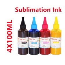 4X100ML Premium Sublimation ink refills for ET ST Printer picture