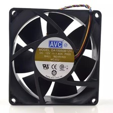 AVC DA15050B12H 15050 DC12V 1.80A 15CM 4-Wire PWM Dual Ball Cooling Fan picture