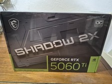 New MSI GeForce RTX 5060 Ti SHADOW 2X OC 8GB GDDR7 Graphics Card  picture