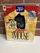 Vintage RARE ITEM Microsoft home mouse runs on Windows 95 and Windows 3.1 W/Box picture