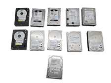 Lot of 11 Hard Drive 500gb 3.5
