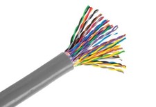 CAT5e Riser CMR 350MHz 25 Pair 24AWG Bulk Trunk Backbone Cable Gray - 100FT picture