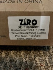 Ziro T-PLA 3D Printer Filament 1.75mm Pack of 4 Seasons Series 3D Printing  250g picture