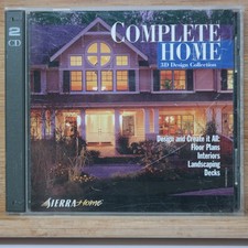 Sierra Home Complete Home 3D Design Collection Software 2 CD Set PC 1999 Home picture