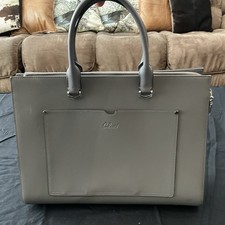 CLUCI Briefcase for Women Leather Slim 15.6 Inch Laptop Business  Shoulder Bag picture